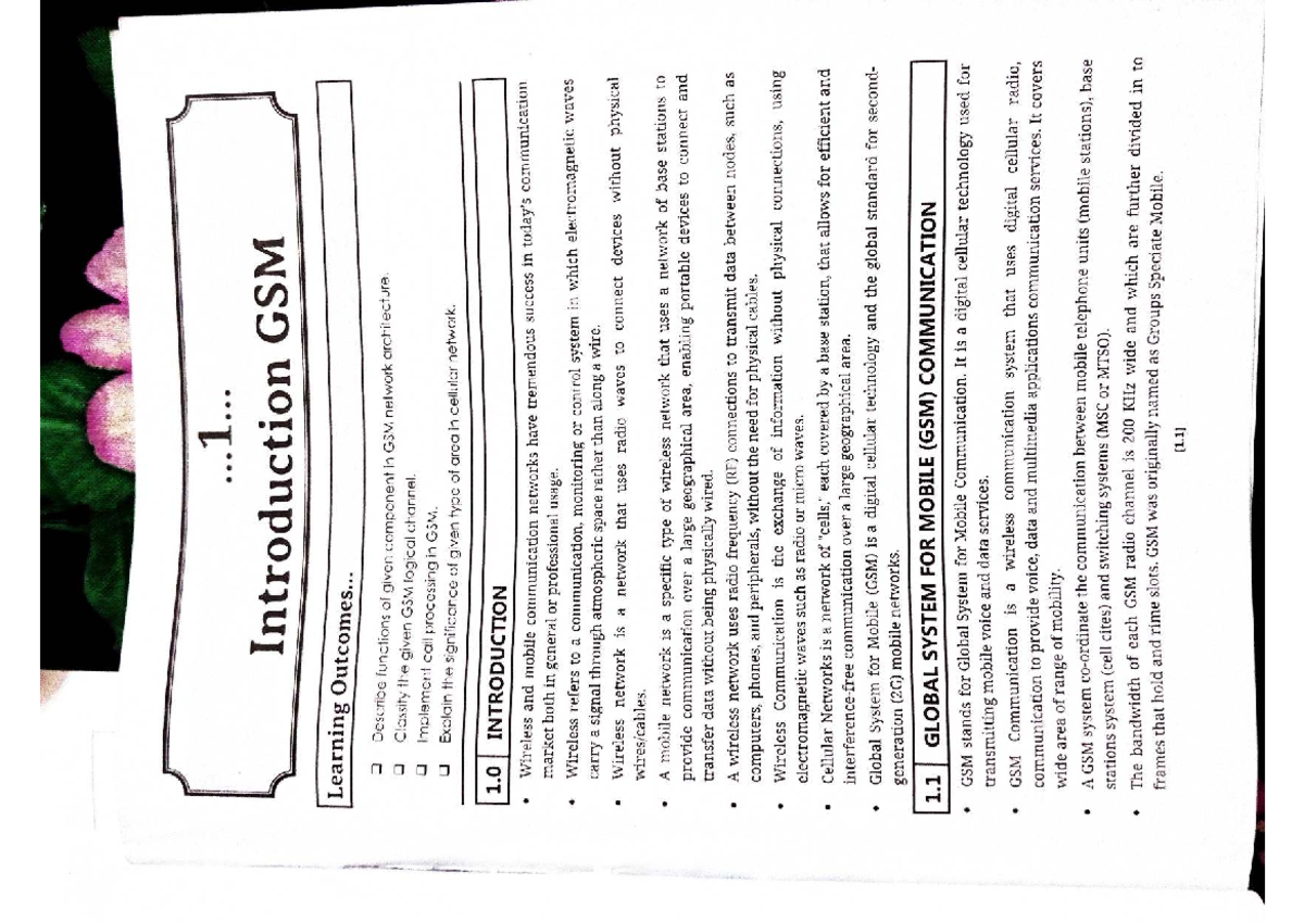 Wireless and Mobile Network (WMN) Chapter 1 Study Notes - Studocu