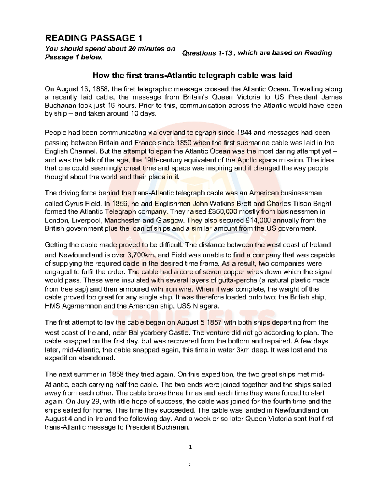 Test 9 - READING PASSAGE Analysis and Questions - Studocu