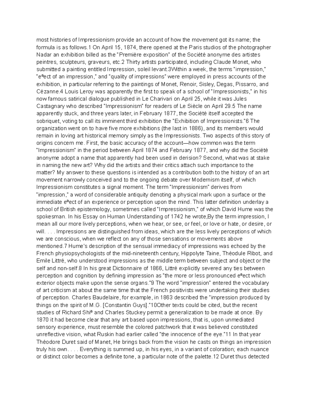 Understanding Impressionism: The Intransigent Movement & Politics - Studocu
