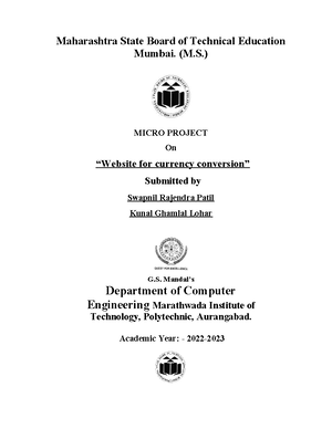 CSS Micro Project - Css notes - Micro Project on: - Is submitted as per ...
