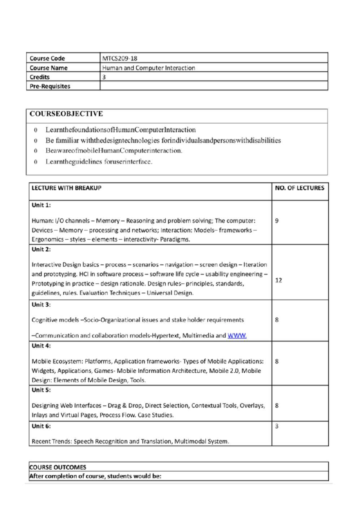 HCI 101: Lecture Notes on Human-Computer Interaction Concepts - Studocu