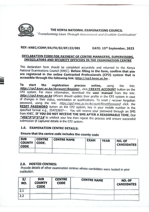 Bursary FORM - HERE - Empowering for Self-reliance NATIONAL GOVERNMENT ...