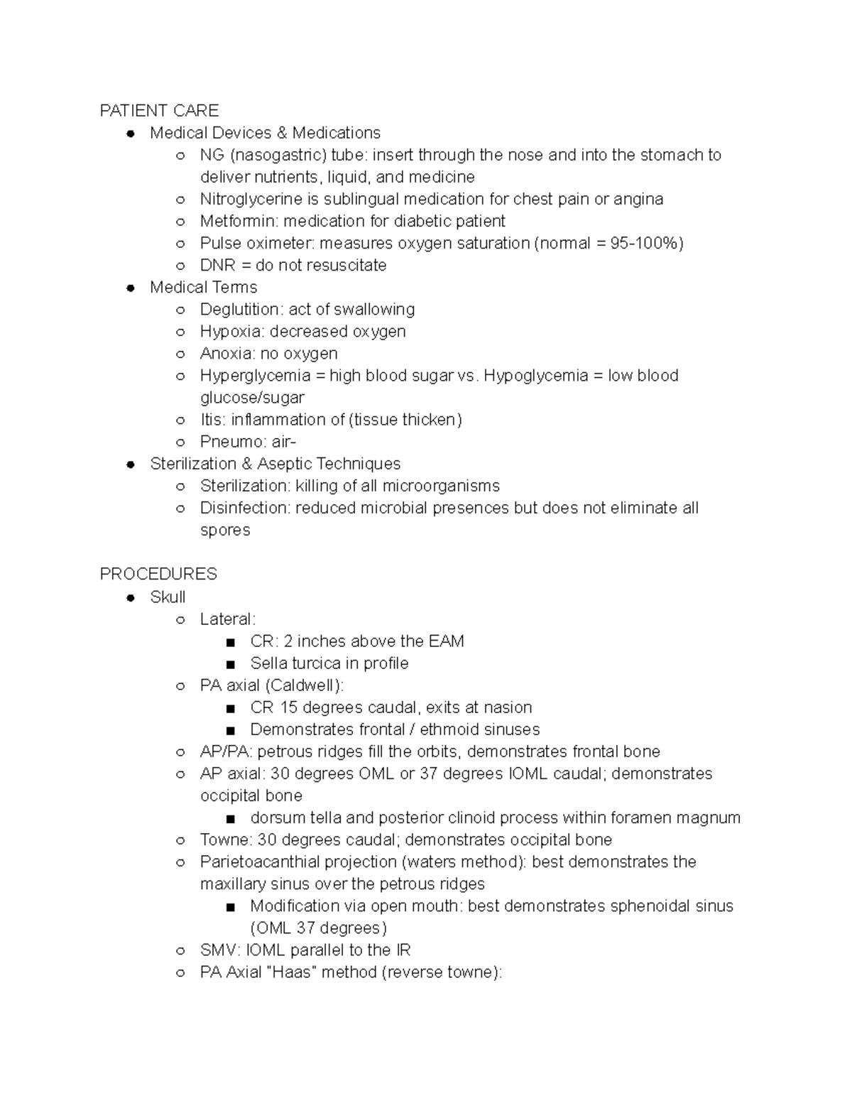Radiation Safety & Effects in Medical Imaging: Detailed Notes - PATIENT ...