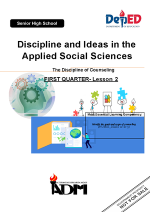 Diass Module 2 - JKK - Discipline and Ideas in the Applied Social ...