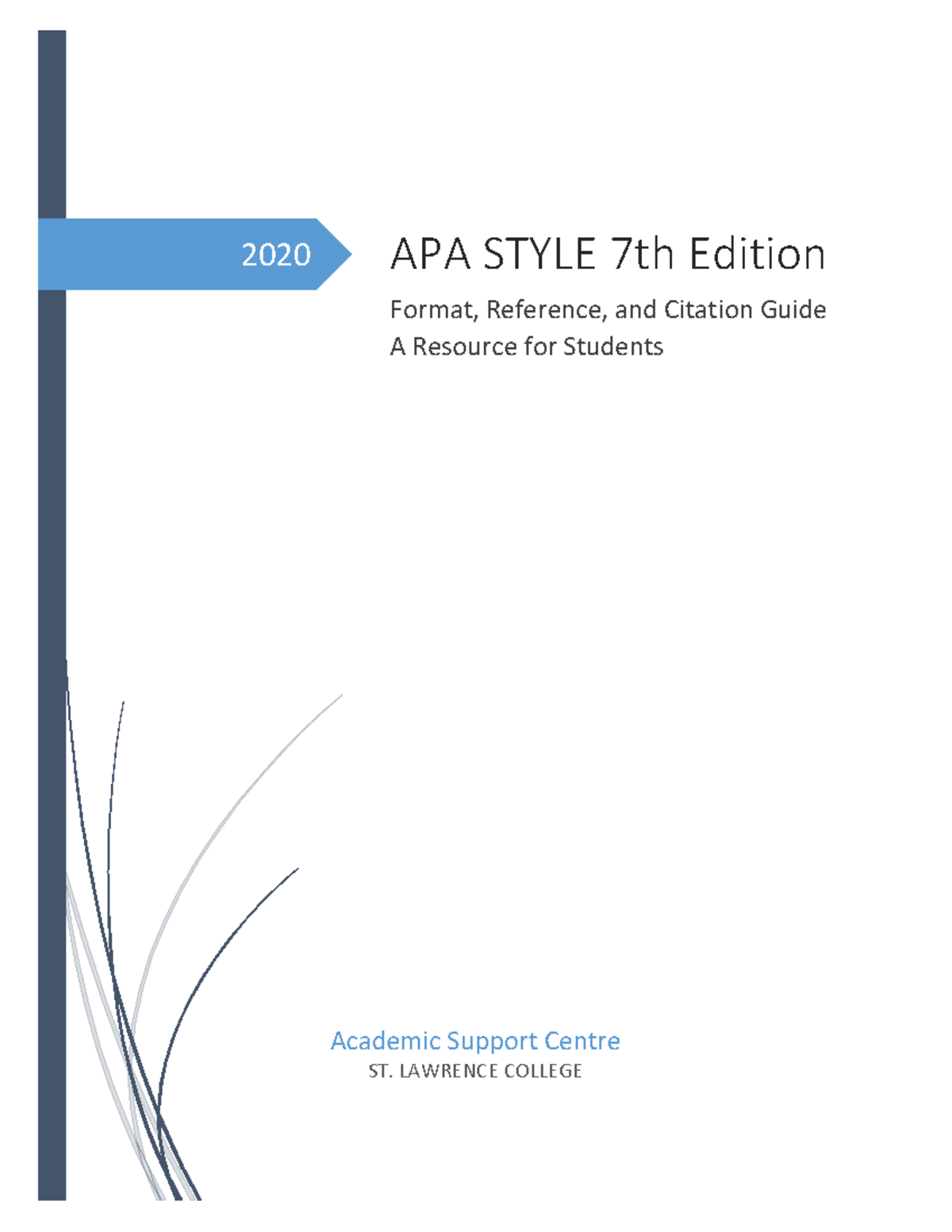 APA 7th Edition: Comprehensive Format and Citation Guide - Studocu