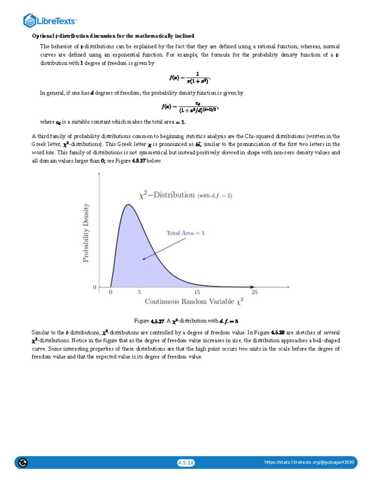 Elements of Statistics: Understanding Probability Distributions (STAT ...
