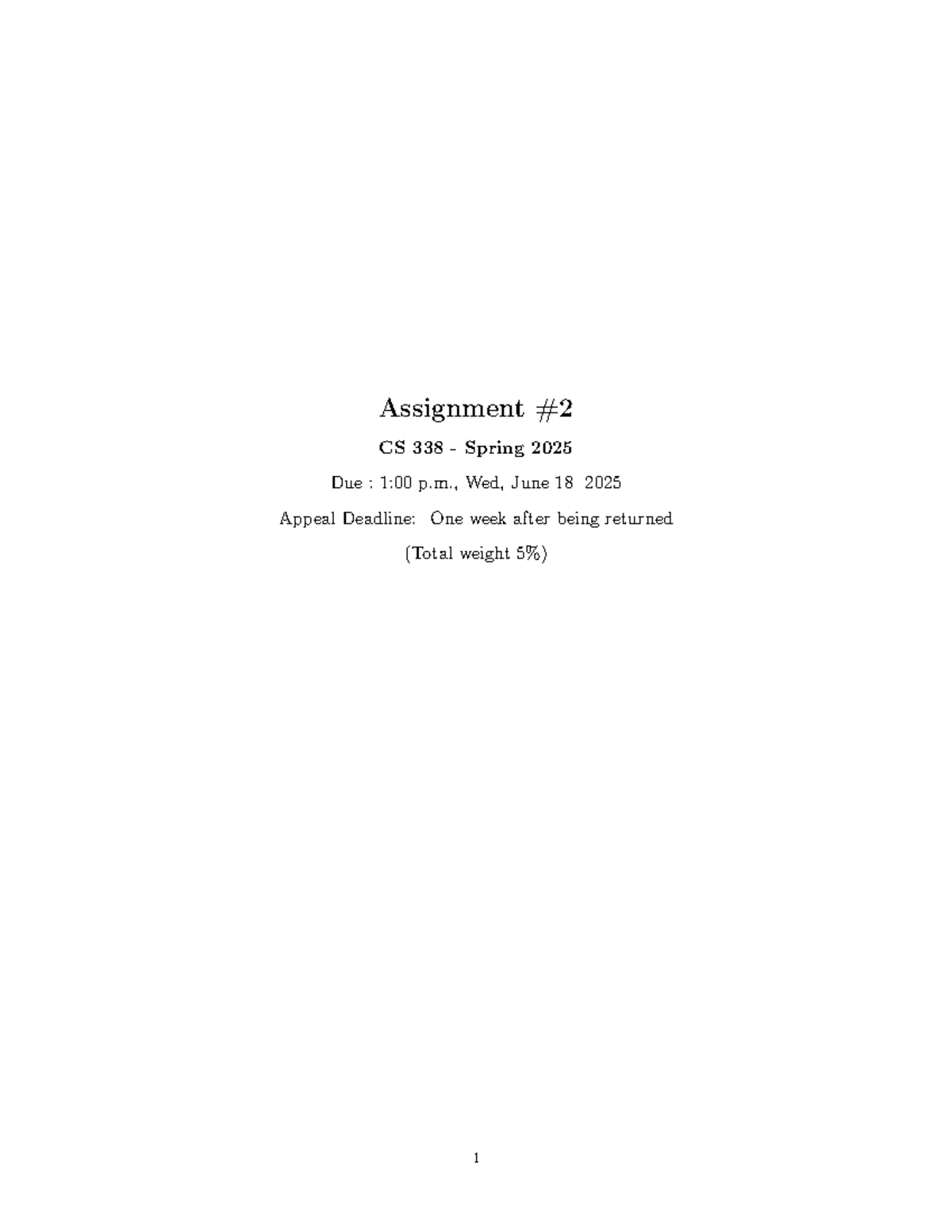 CS 338 Spring 2025: Assignment 2 SQL Solutions and Guidelines - Studocu