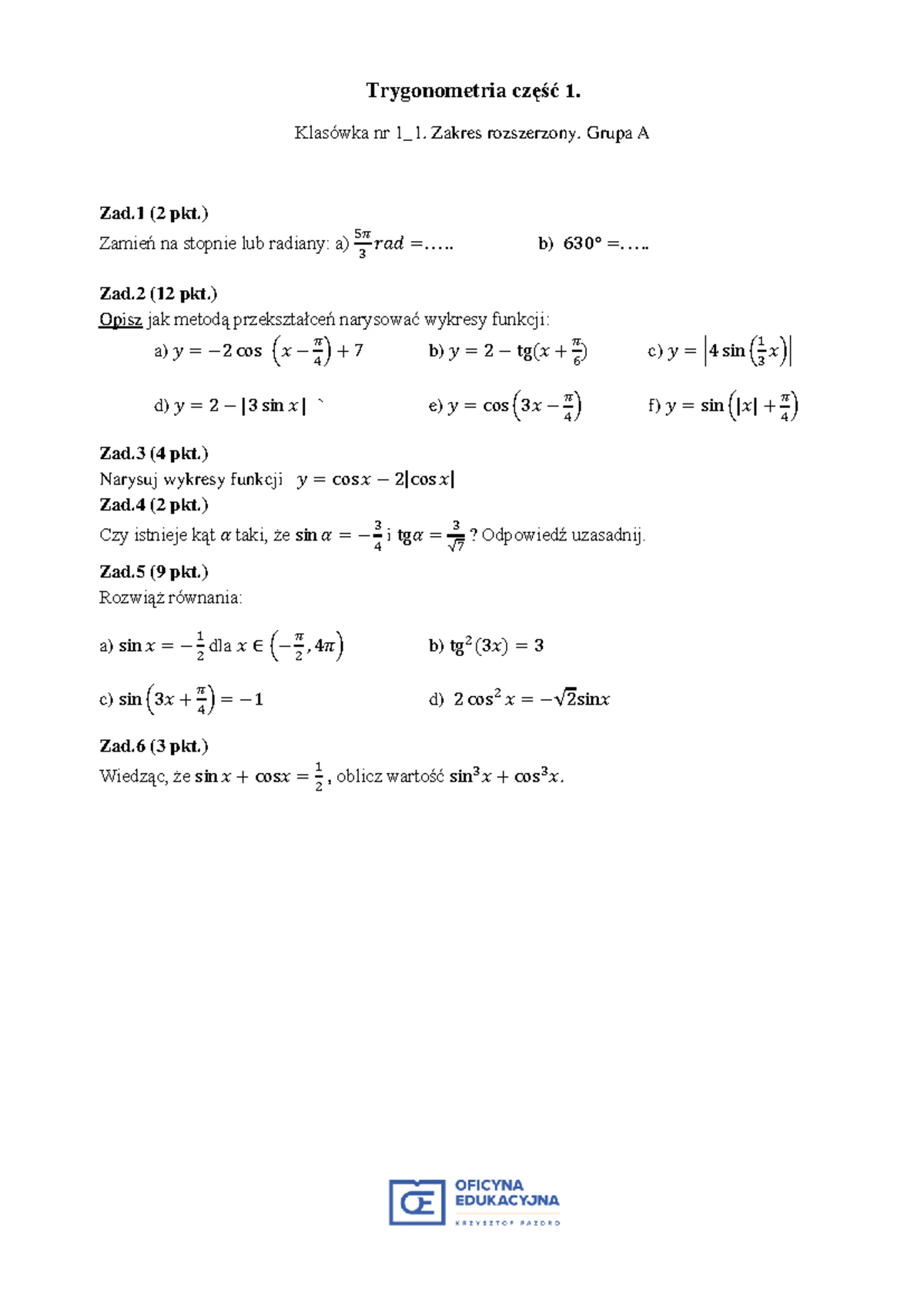 Matematyka 3 - Podręcznik Podstawowy Nowa Era - Recenzja i Notatki
