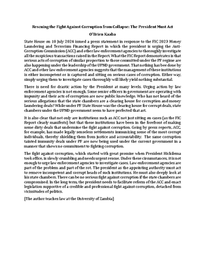 Human Rights Module Kaaba - UNIVERSITY OF ZAMBIA INSTITUTE OF DISTANCE ...