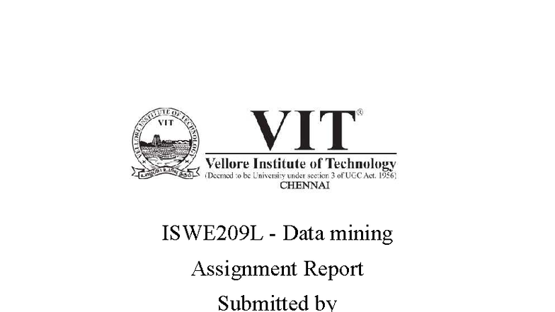ISWE209L Data Mining Assignment: EEG Classification Using SVM - Studocu