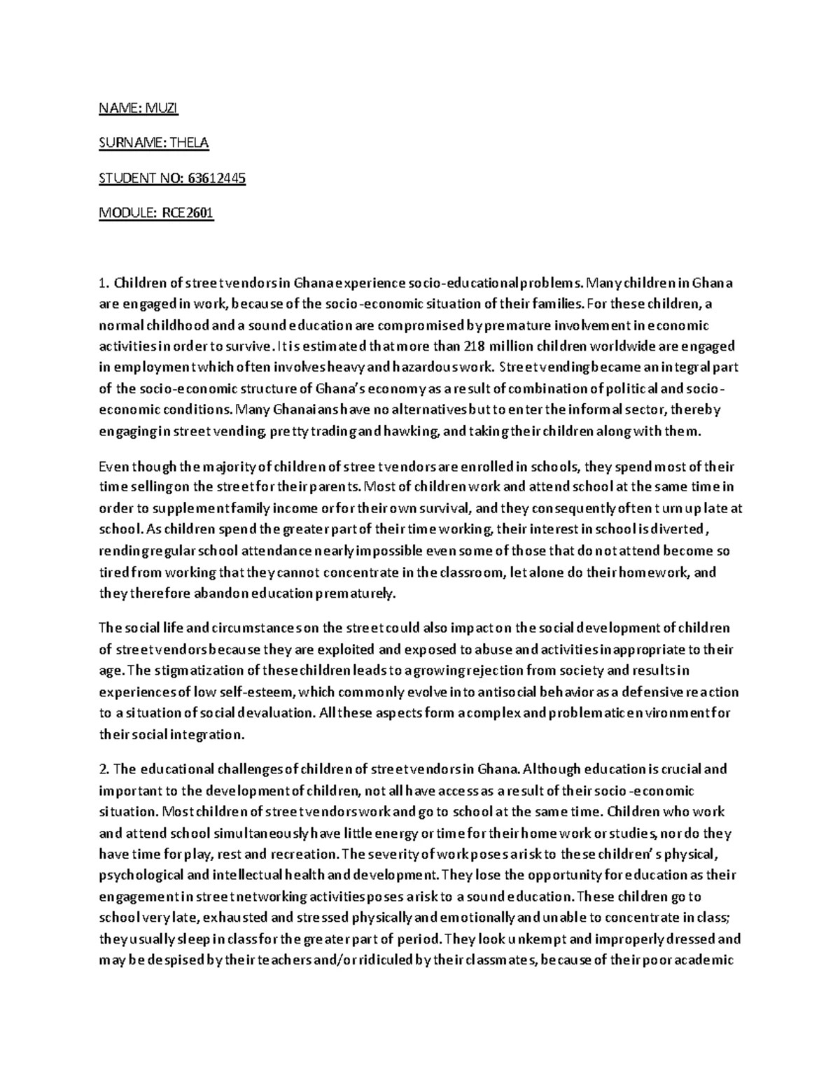 TPF2602 Teaching Practice 2: Important Tutorial Letter Overview