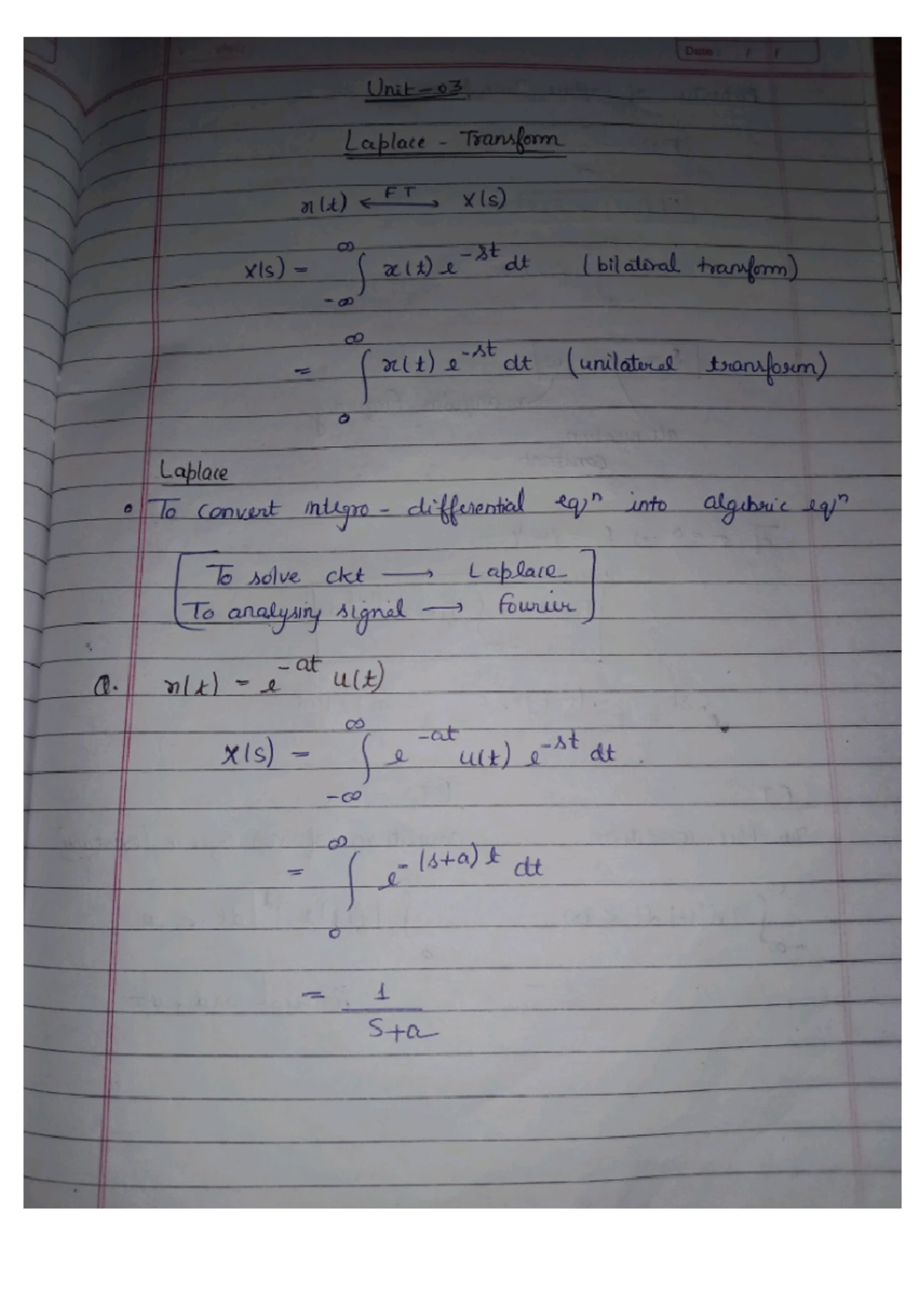 BSS Unit 01 - Comprehensive Class Notes for Students - Studocu