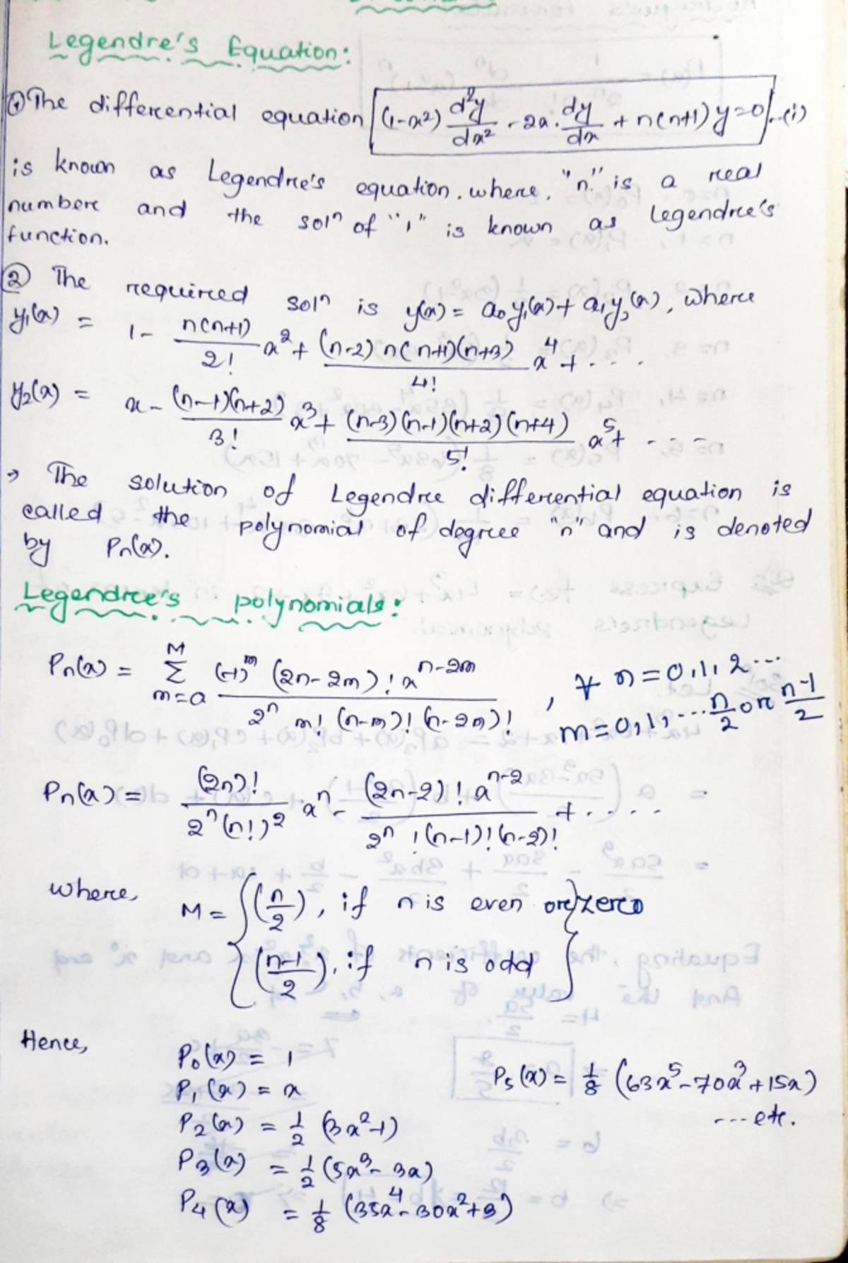 Mathematics Class Notes (1) - Course (12) Overview and Insights - Studocu