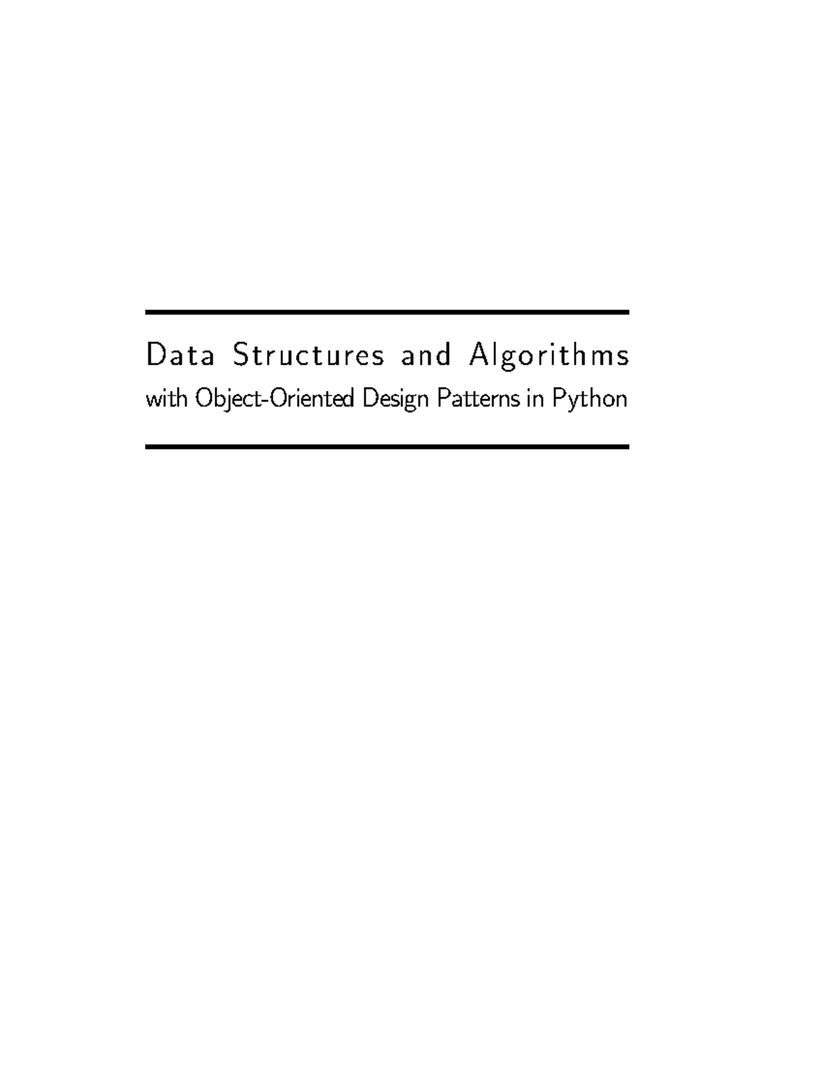 Python - Data Structures and Algorithms - Data Structures and ...