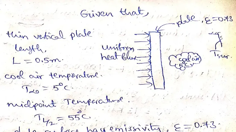 Lec 8 HW Problems Solutions - Heat Transfer Analysis and Calculations ...