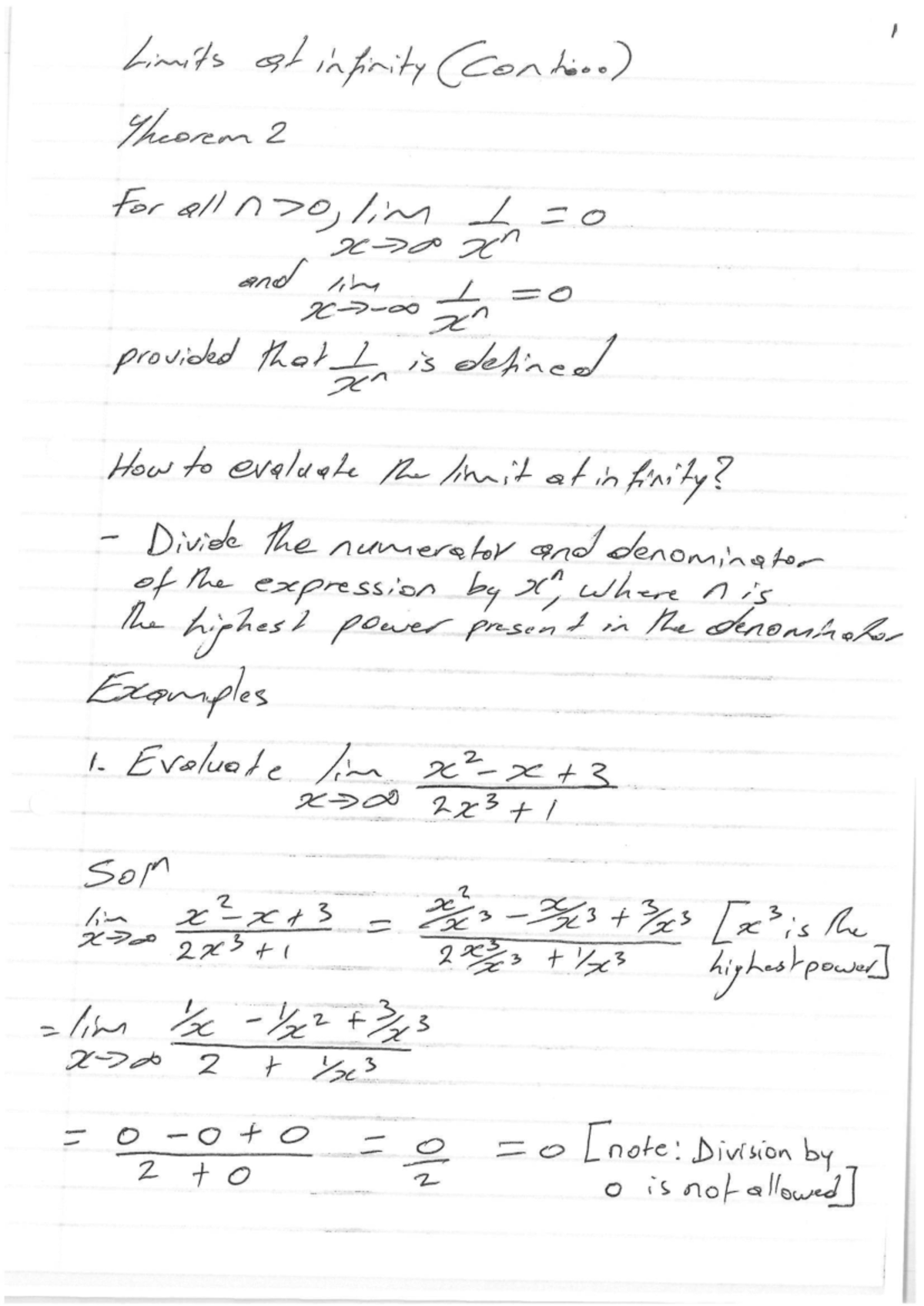 Lecture 15: Understanding Limits in MATH 134 - Studocu