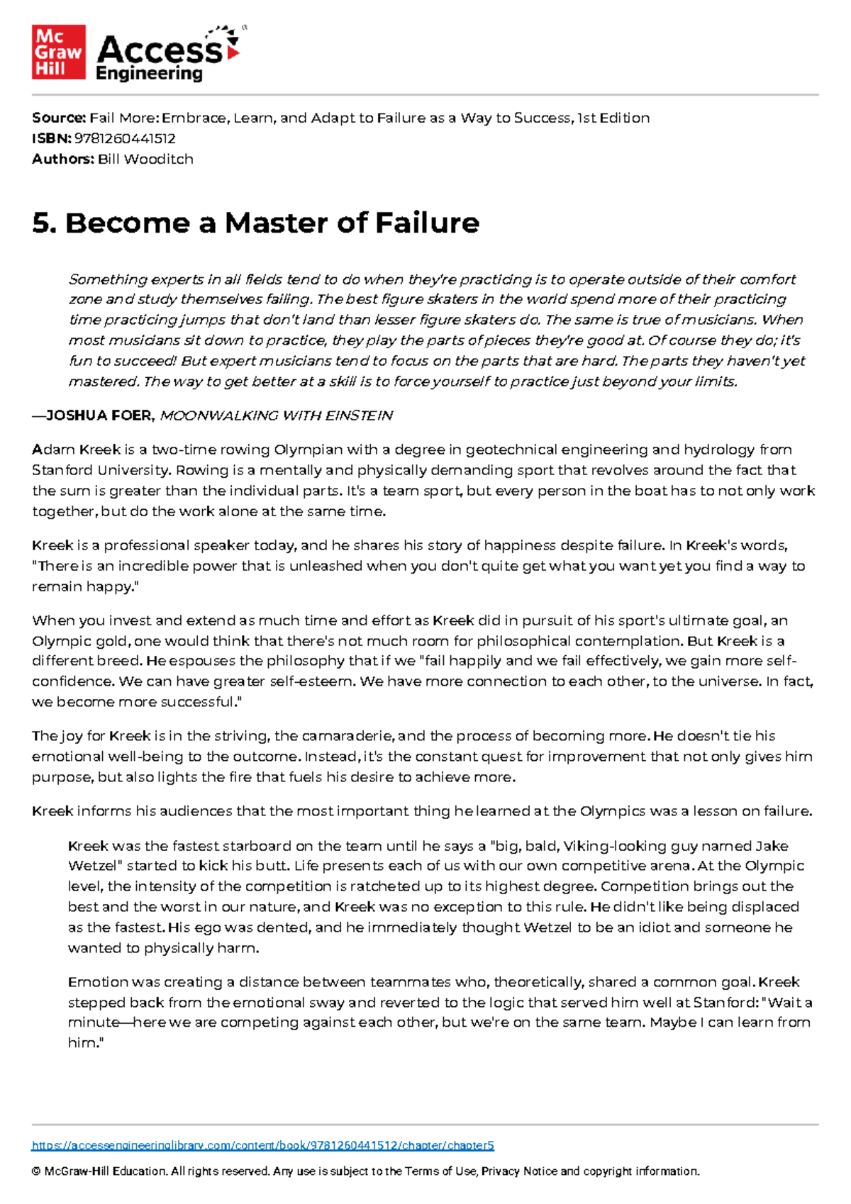 5. Mastering Failure: Strategies for Success and Growth - Studocu