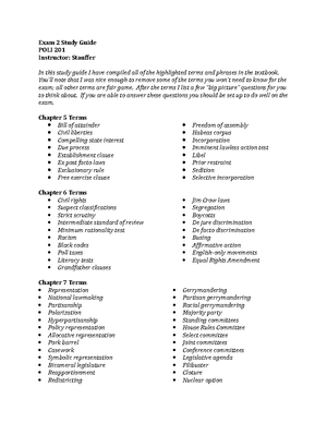 POLI201 Exam 2 Study Guide: Key Concepts and Political Structures ...