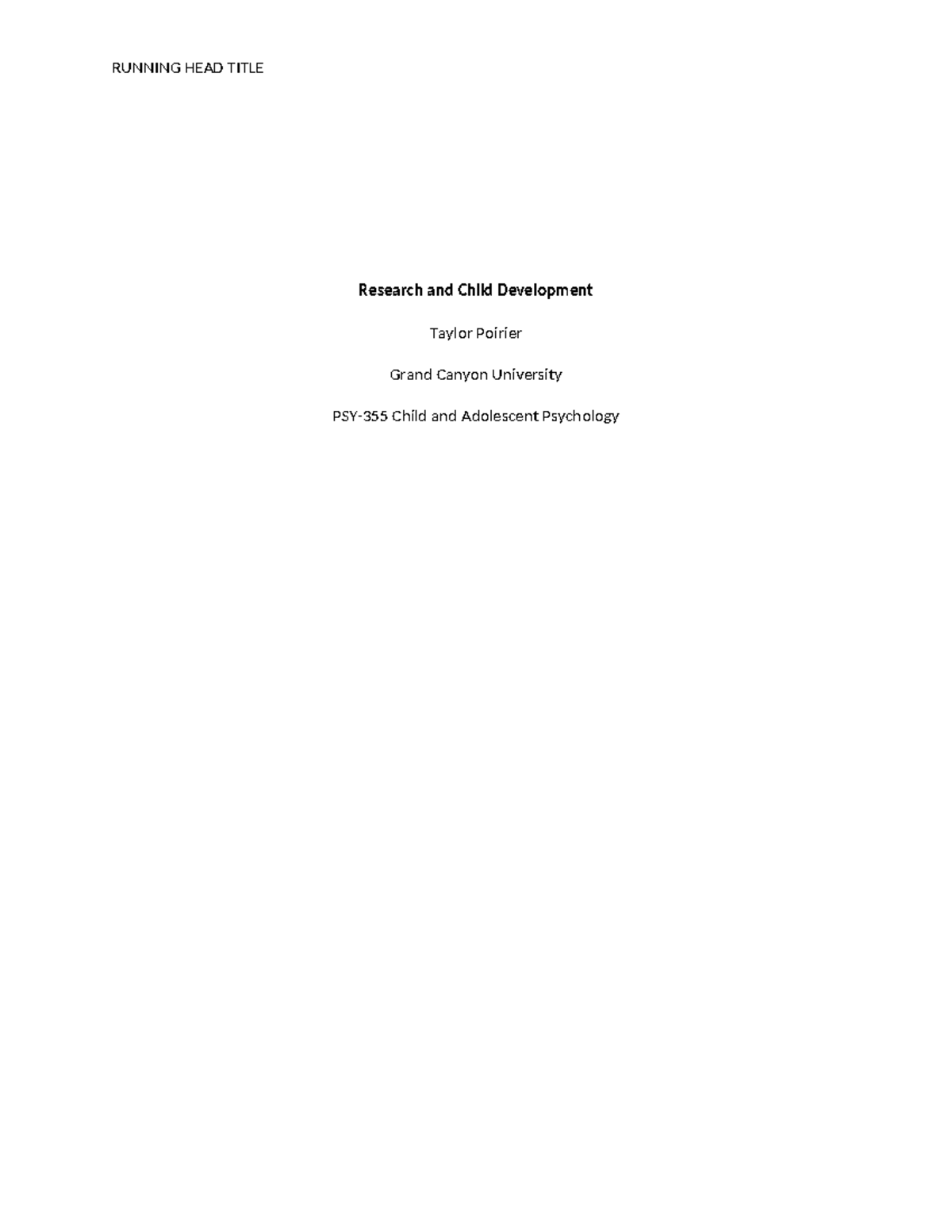 Child Development Research: Impact of Prenatal Stress on Growth - Studocu
