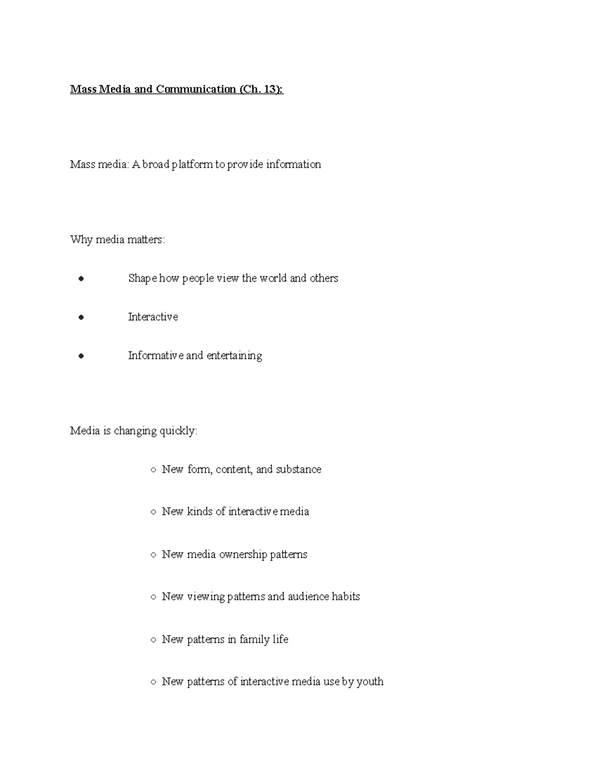 Introduction to Communication Final Exam Study Guide Part 3 ...
