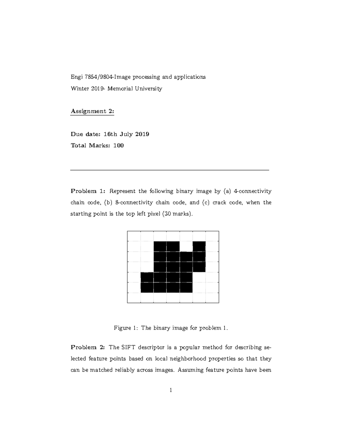 Engi 7854/9804 - Assignment #2: Image Processing Tasks and Solutions ...