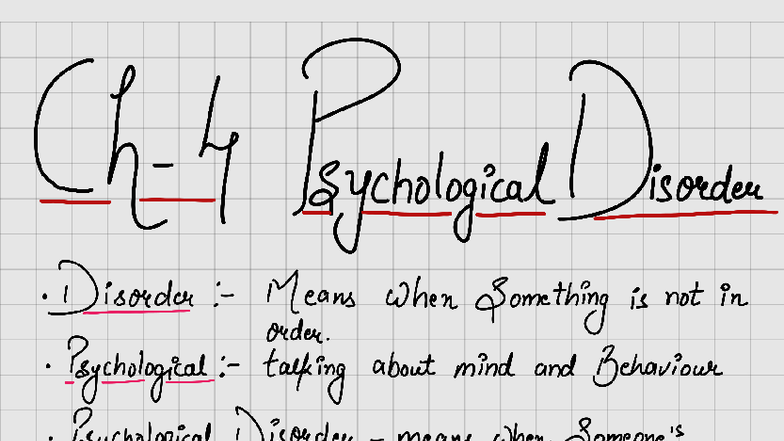 Psychological Disorders: Understanding Abnormal Behavior and Treatment ...
