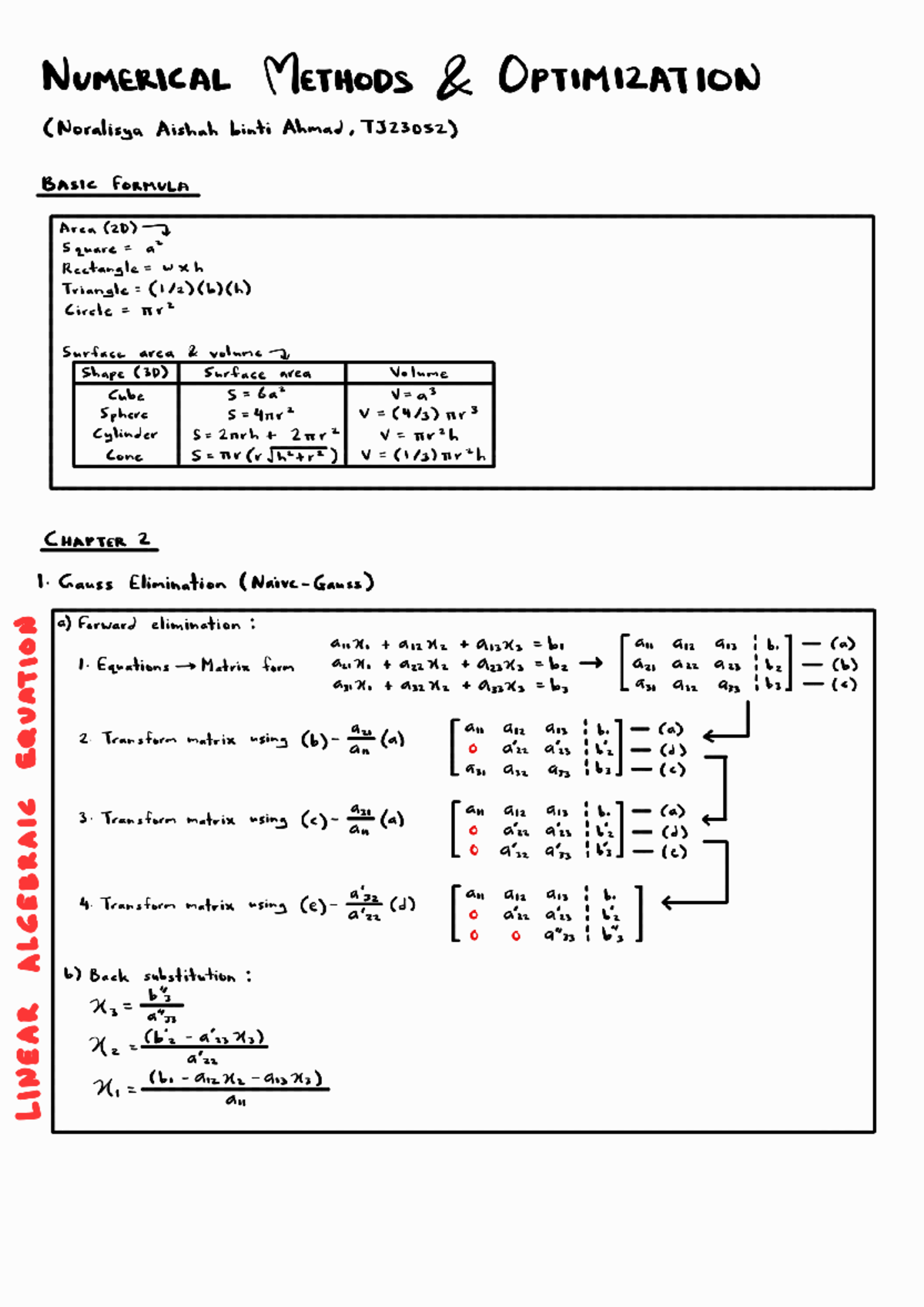 Notes Numet (All Chapter) 250128 190630 - NUMERICAL METHODS ...