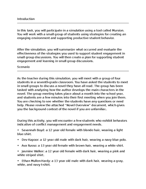 D661 Simulation sample questions-notes - Which character in Little ...