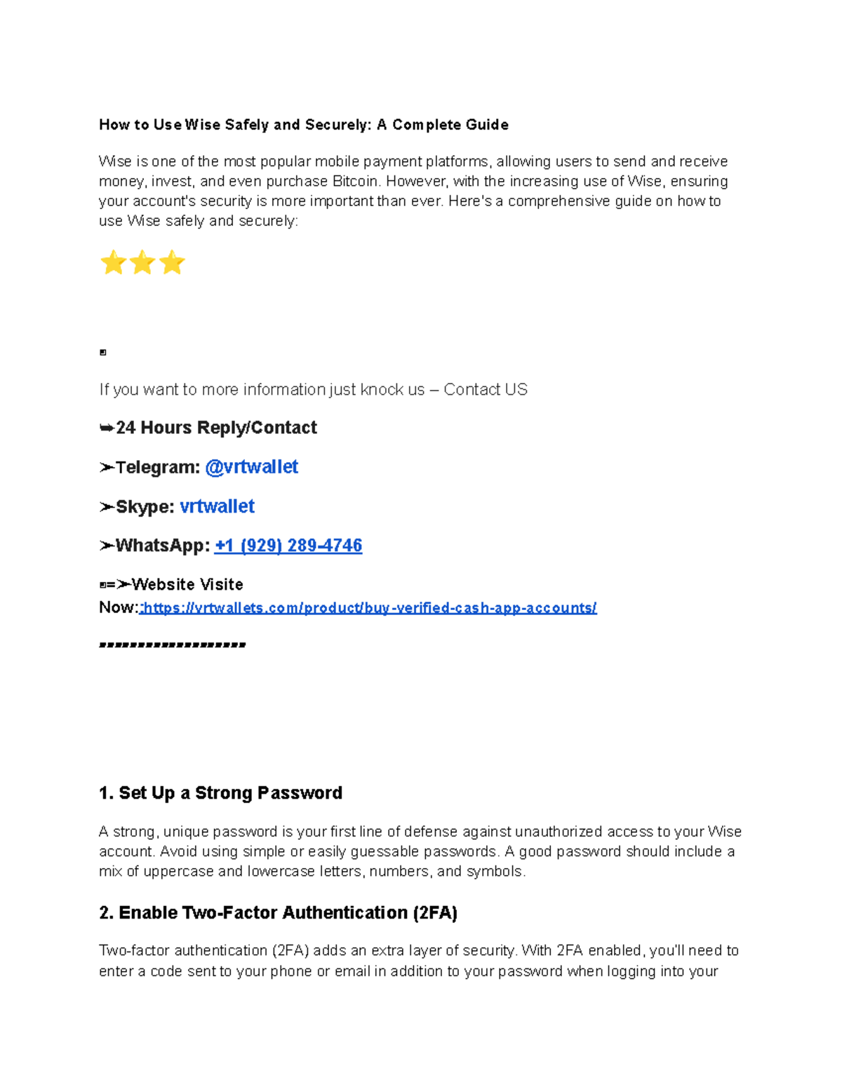 How to Use Wise Safely and Securely A Complete Guide - However, with ...