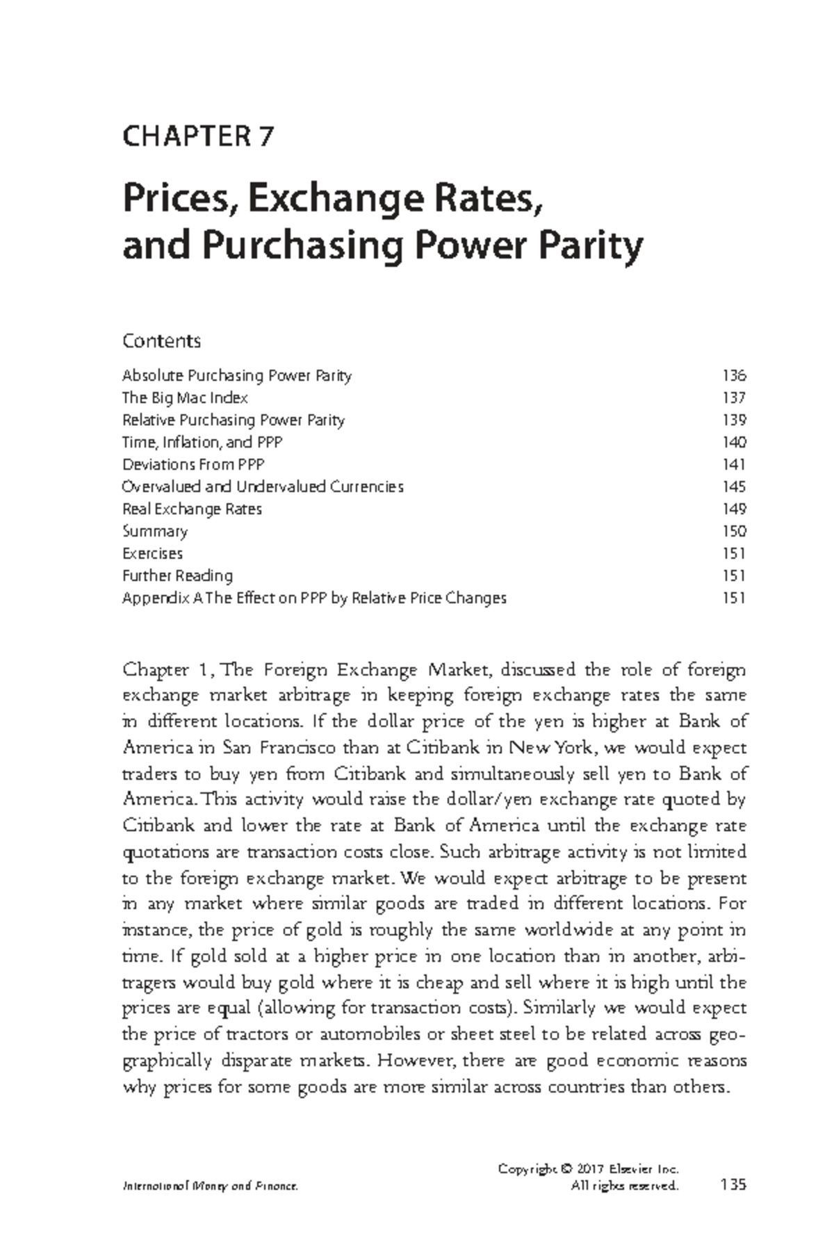 CHAPTER 7: Prices, Exchange Rates, and Purchasing Power Parity (IMF ...