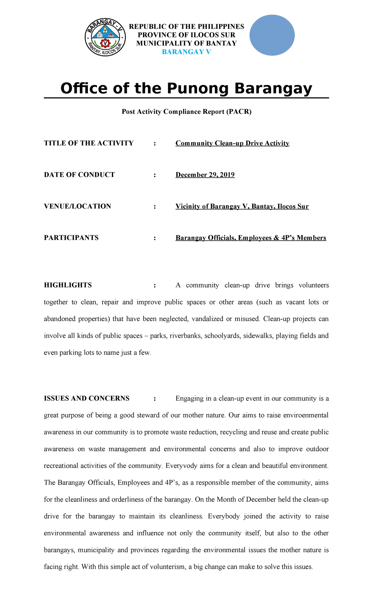 EO 17-2024: Capacity Building for Barangay Abuse Councils under POPS ...
