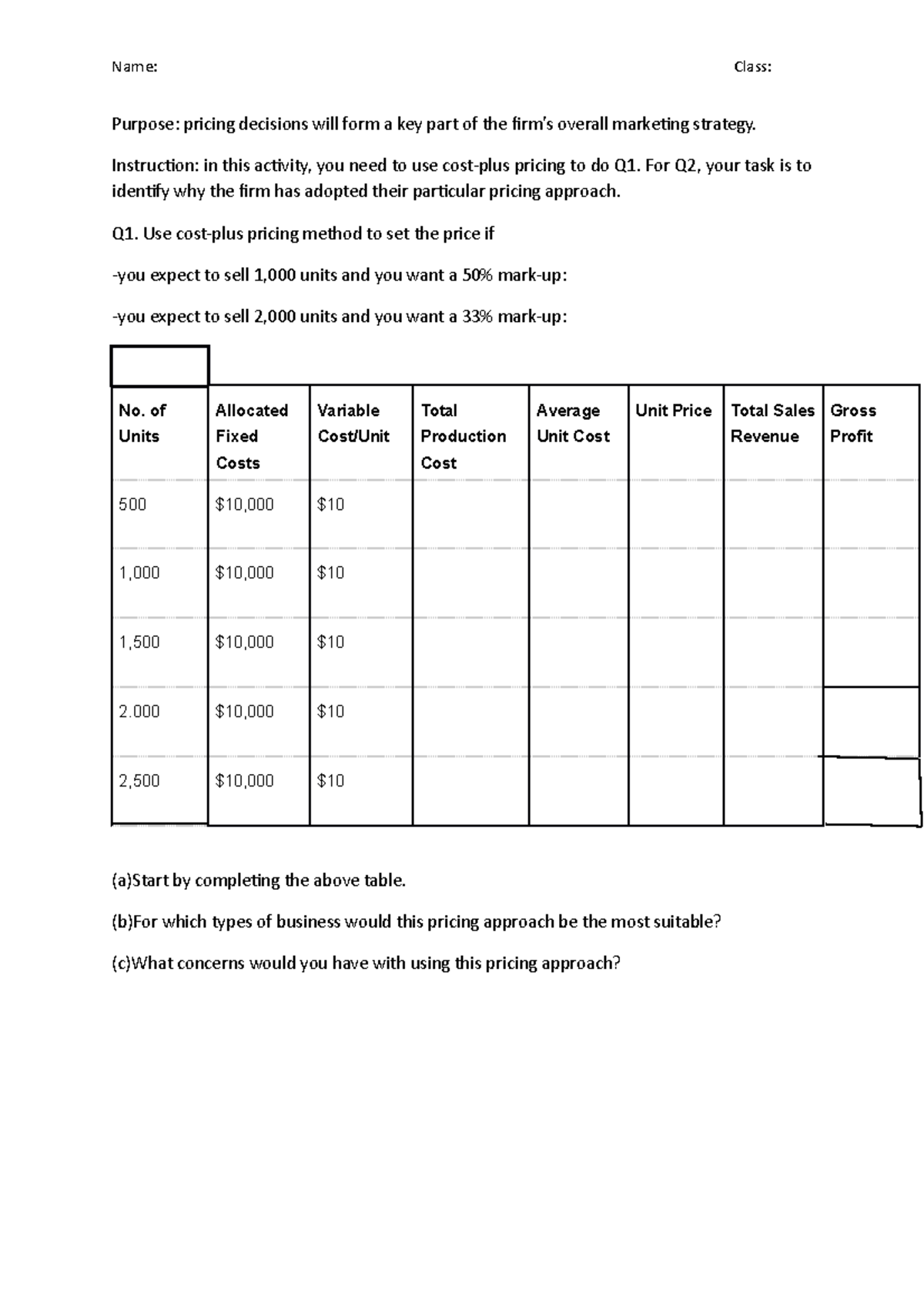 Try it out 3 worksheet ...