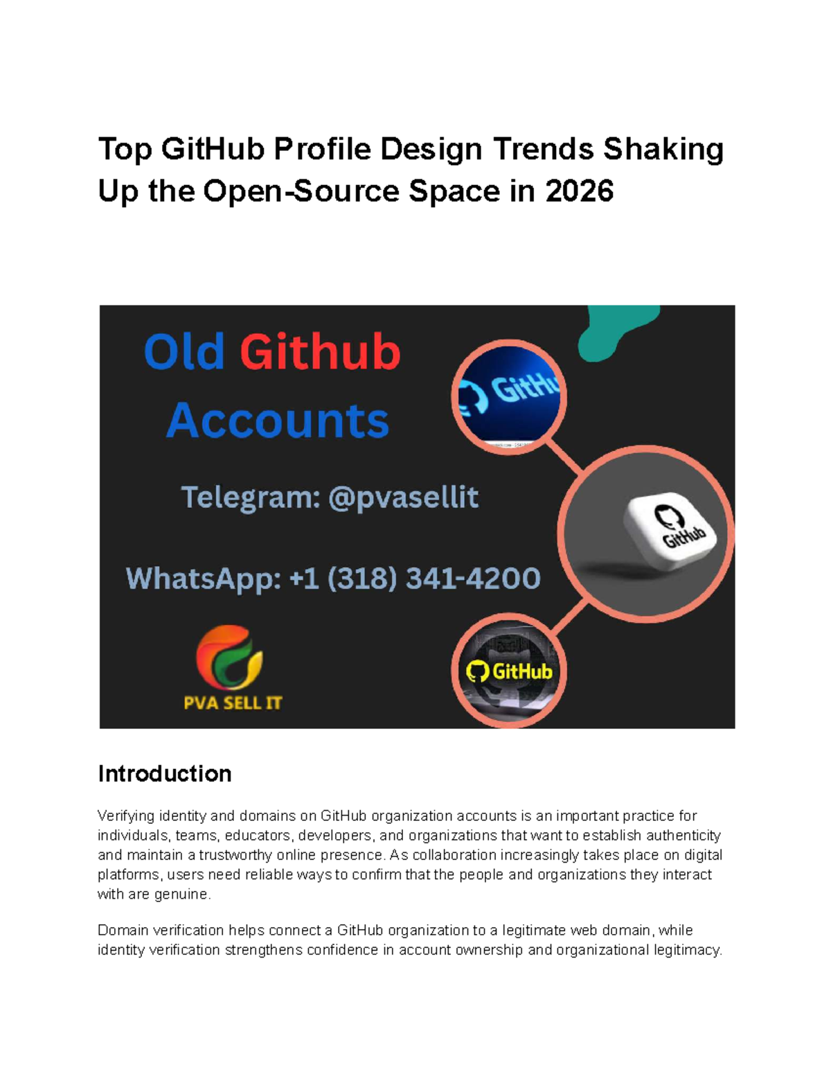 GitHub Profile Design Trends & Verification Practices in 2026 - Studocu