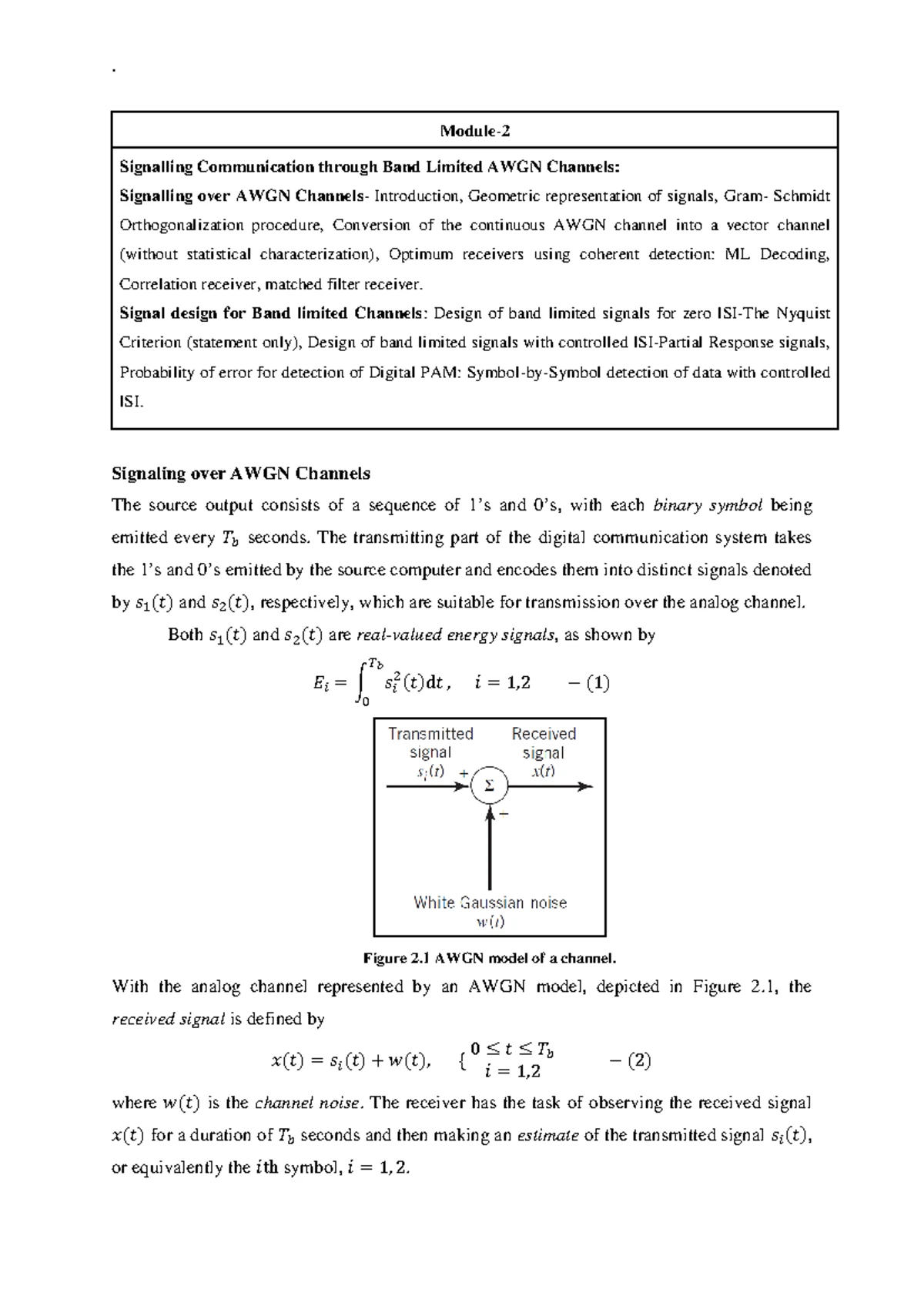 VLSI Module 2 - MOS Transistor Theory and Operation Notes - Studocu