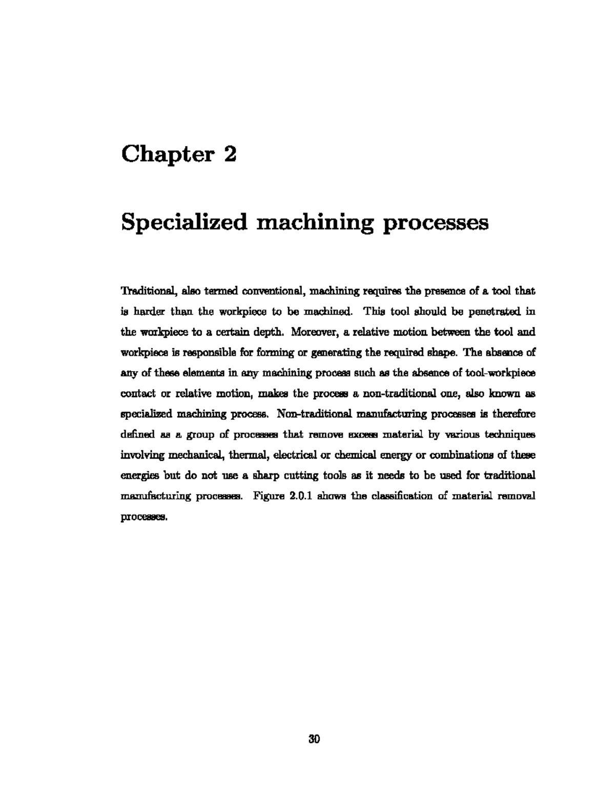 Chapter 2 - Specialized Machining Processes Overview (ENG 101) - Studocu