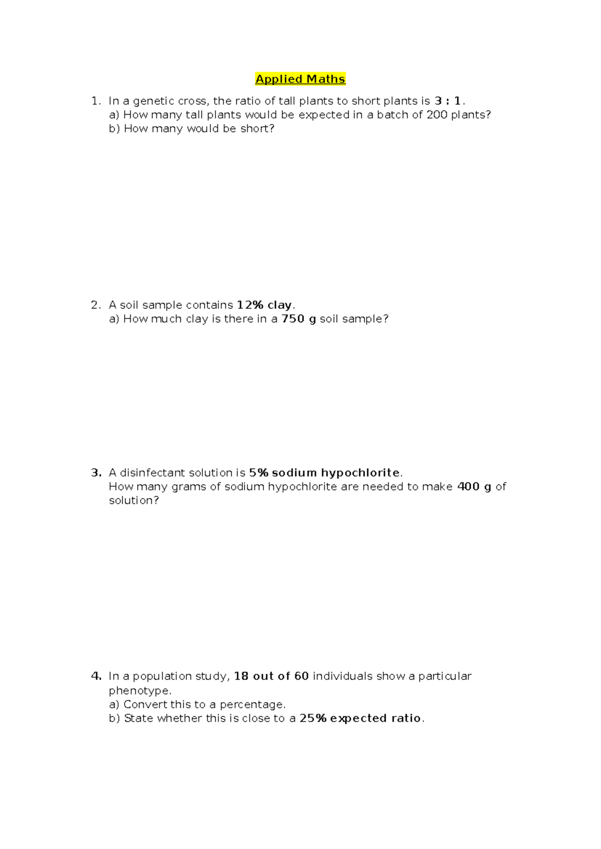Real-Life Rates and Ratios Math Worksheets