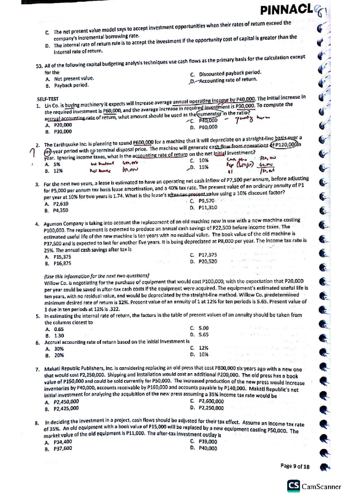 Capital Budgeting Techniques: NPV, IRR, and ARR Analysis - CapBud 101 ...