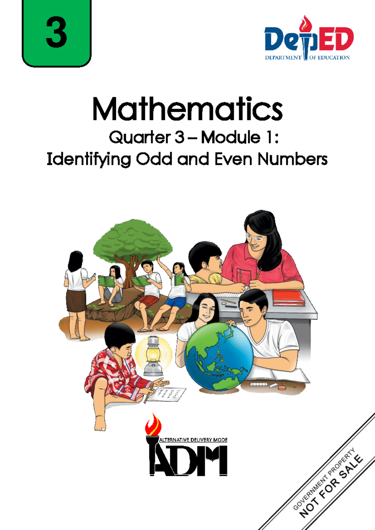 Math3 Q3 Mod 1: Understanding Odd and Even Numbers - Studocu
