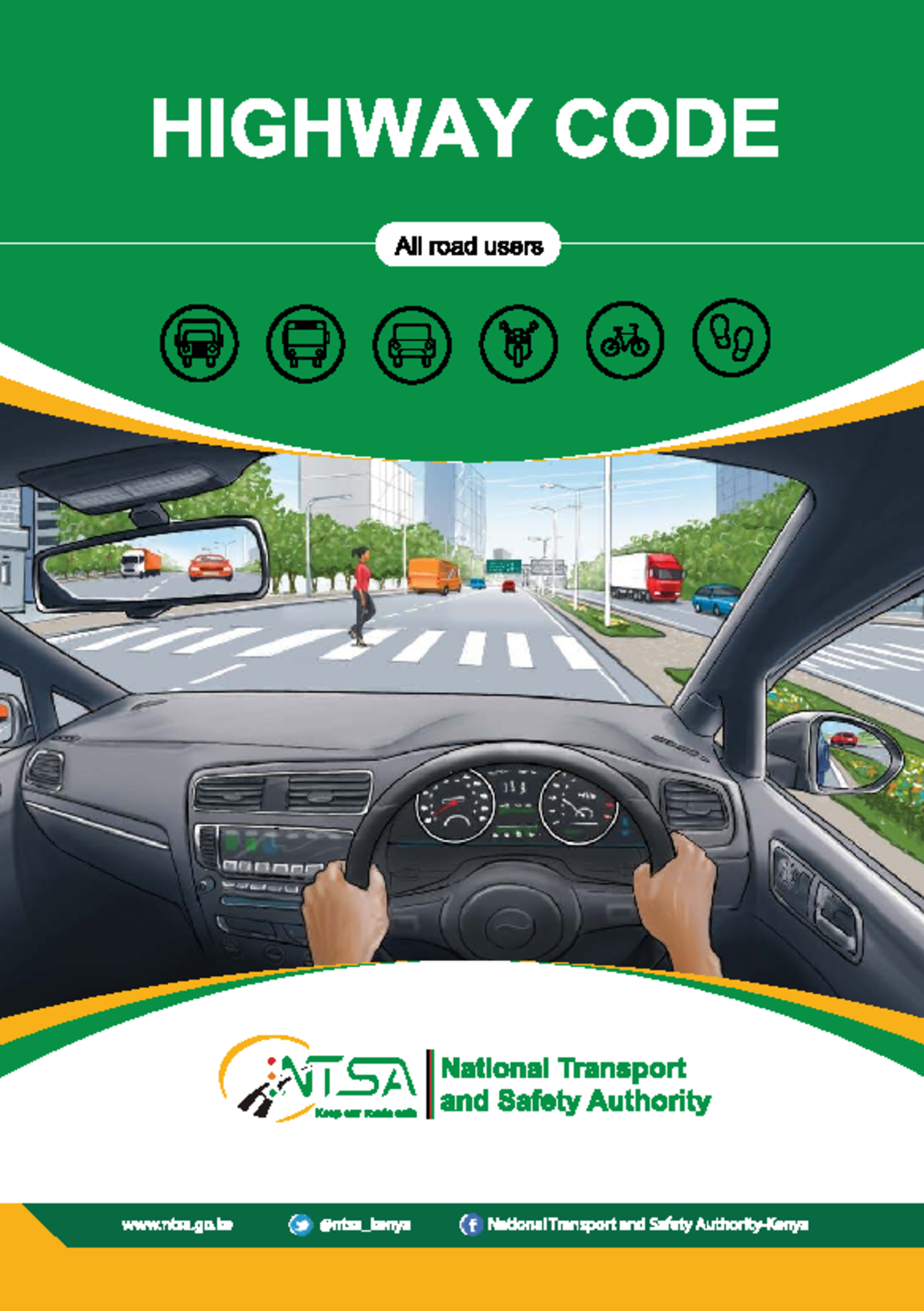 Highway Code NTSA 2017: Essential Road Safety Guidelines - Studocu