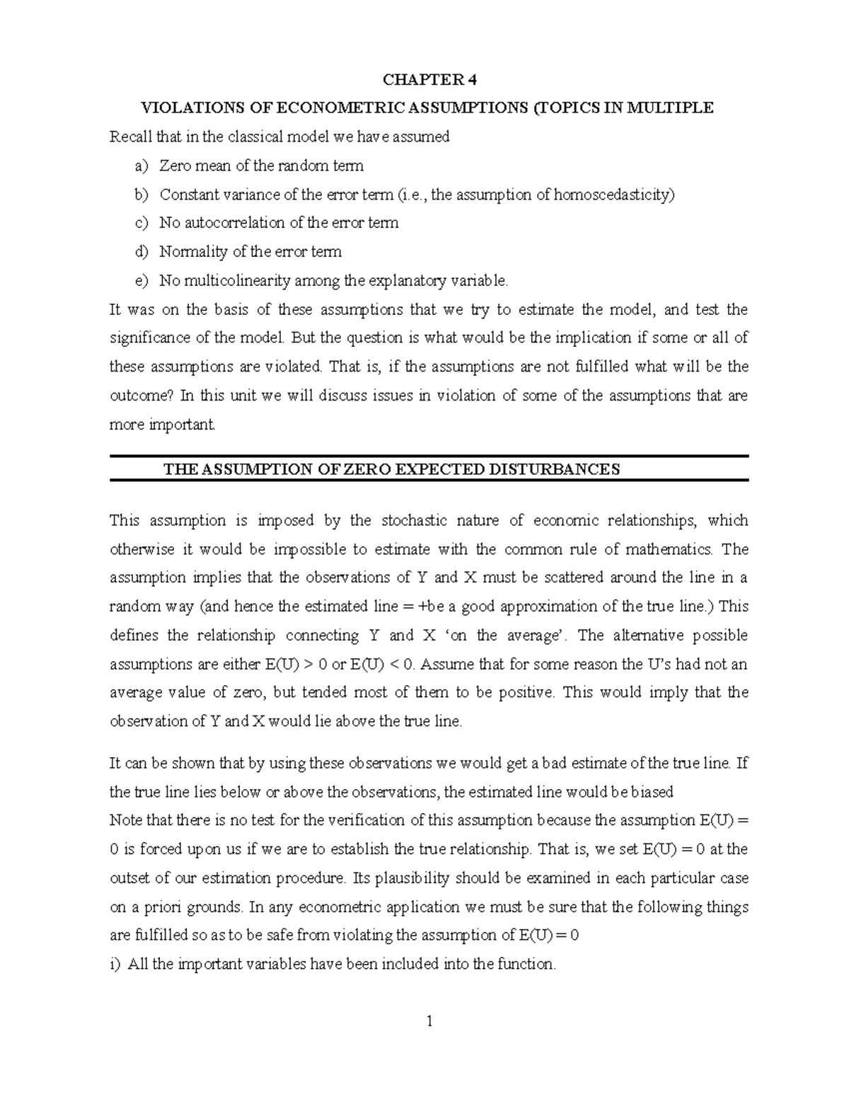 Econ 101 - Q1 Regression Analysis on Exchange Rates and Prices - Studocu