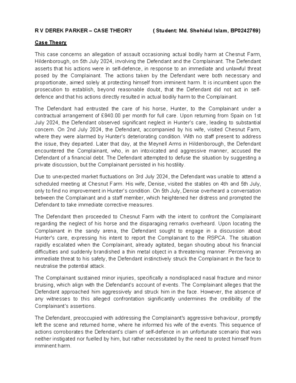 r-v-derek-parker-case-theory-and-cross-examination-analysis-studocu