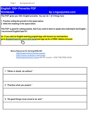 English Sentence Patterns PDF Lesson: 10 Key Structures Explained - Studocu