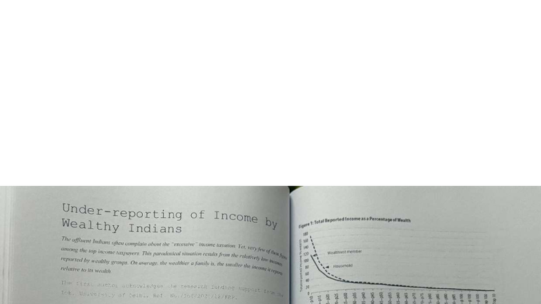 Underreporting of Income by Wealthy Indians: An Analysis of Tax Paradox ...