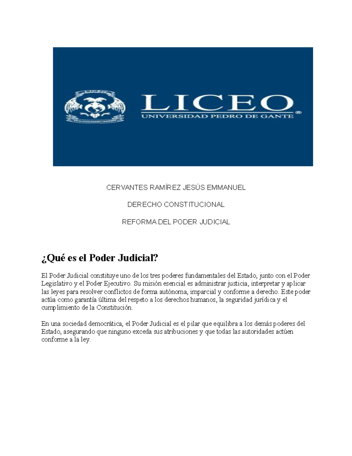 Reforma Judicial en México: Análisis y Críticas - Apuntes - Studocu