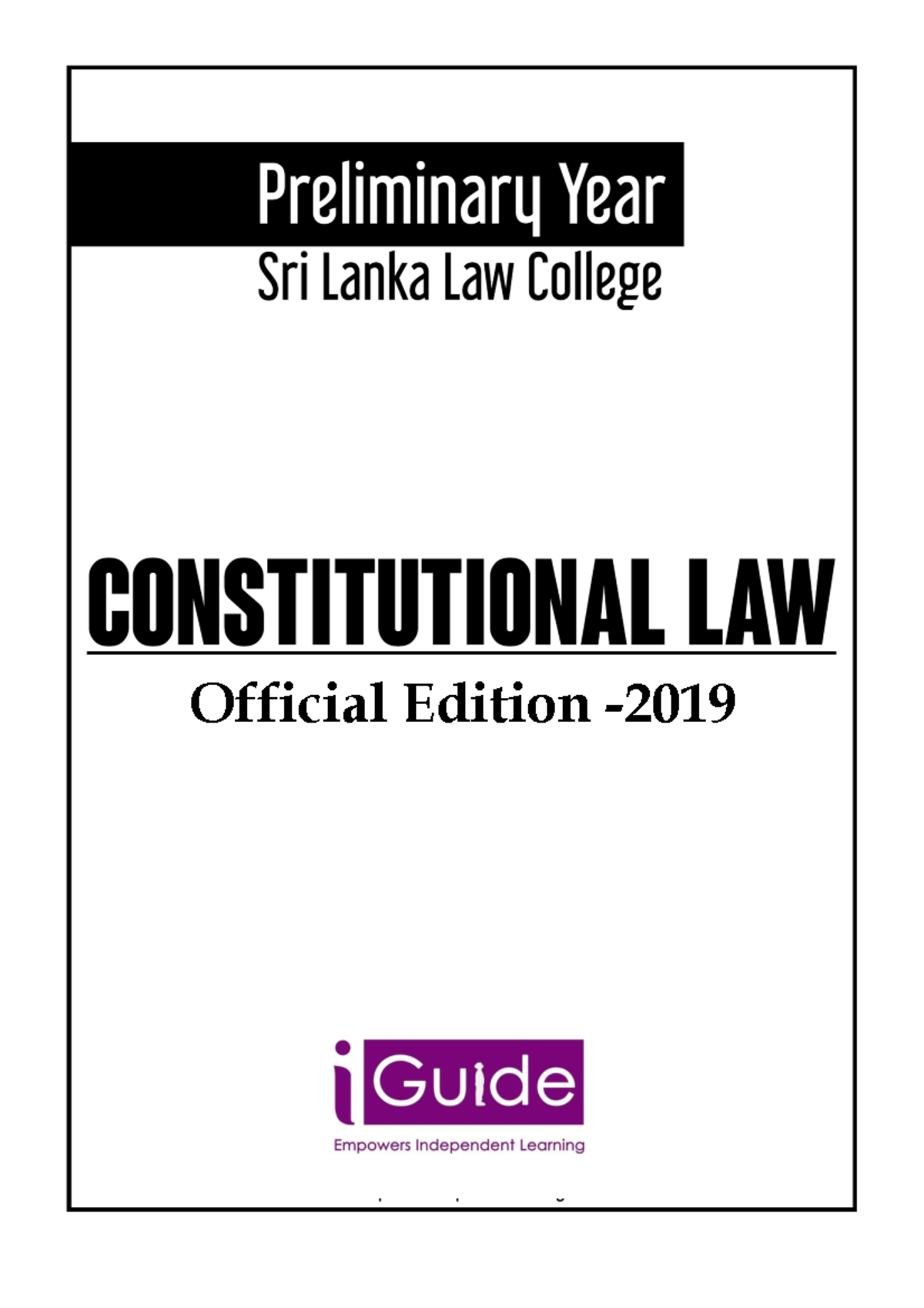 Constitutional Law - Lecture Notes 6: Key Concepts & Developments - Studocu