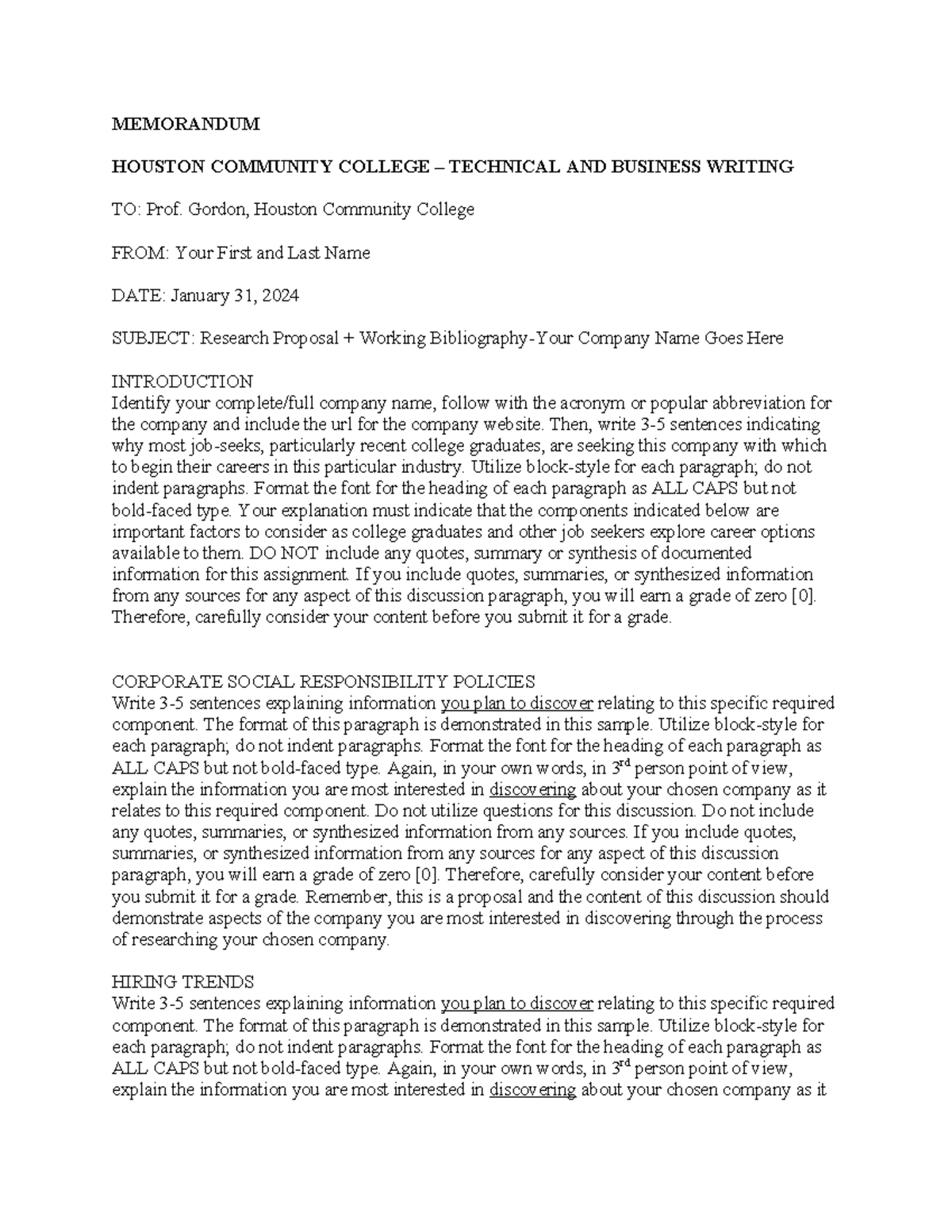 2311 Instructions RES Proposal+ Working BIB SPR 2024-1 - MEMORANDUM ...