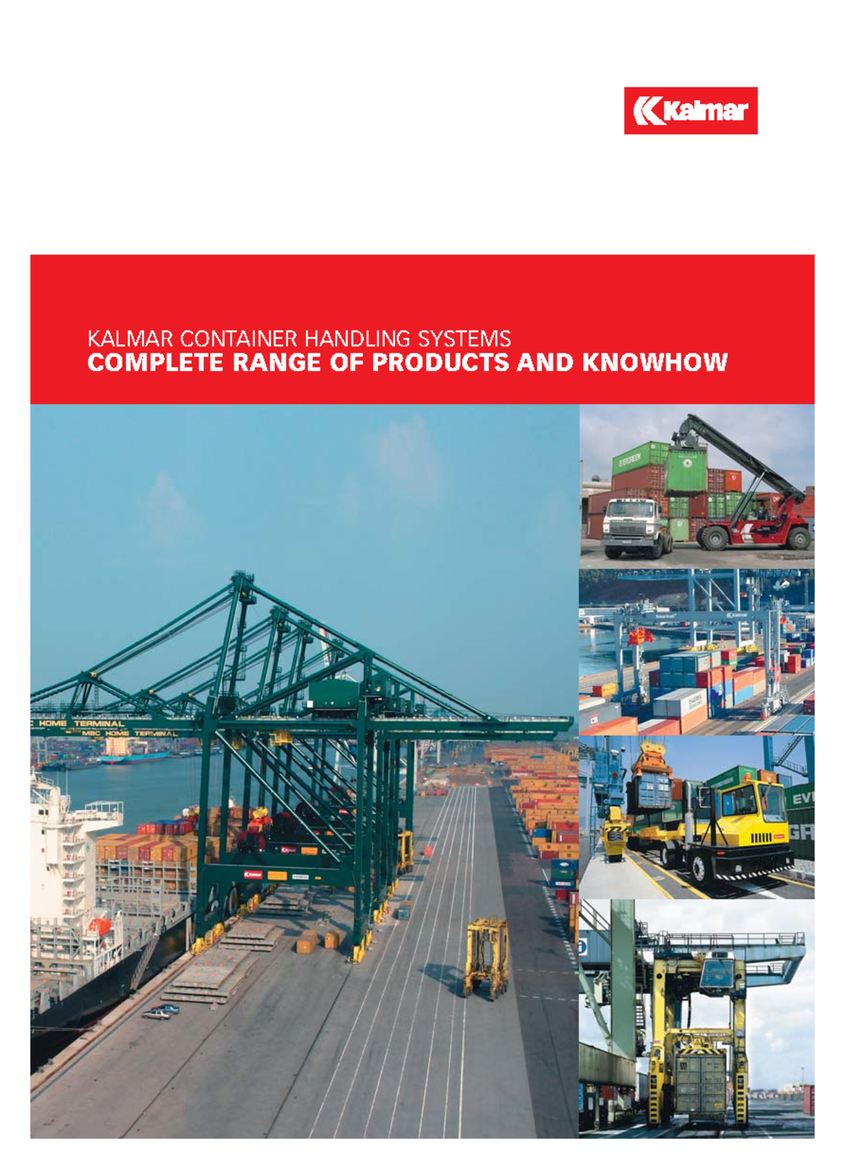 Kalmar Container Handling Systems: Comprehensive Product Overview - Studocu