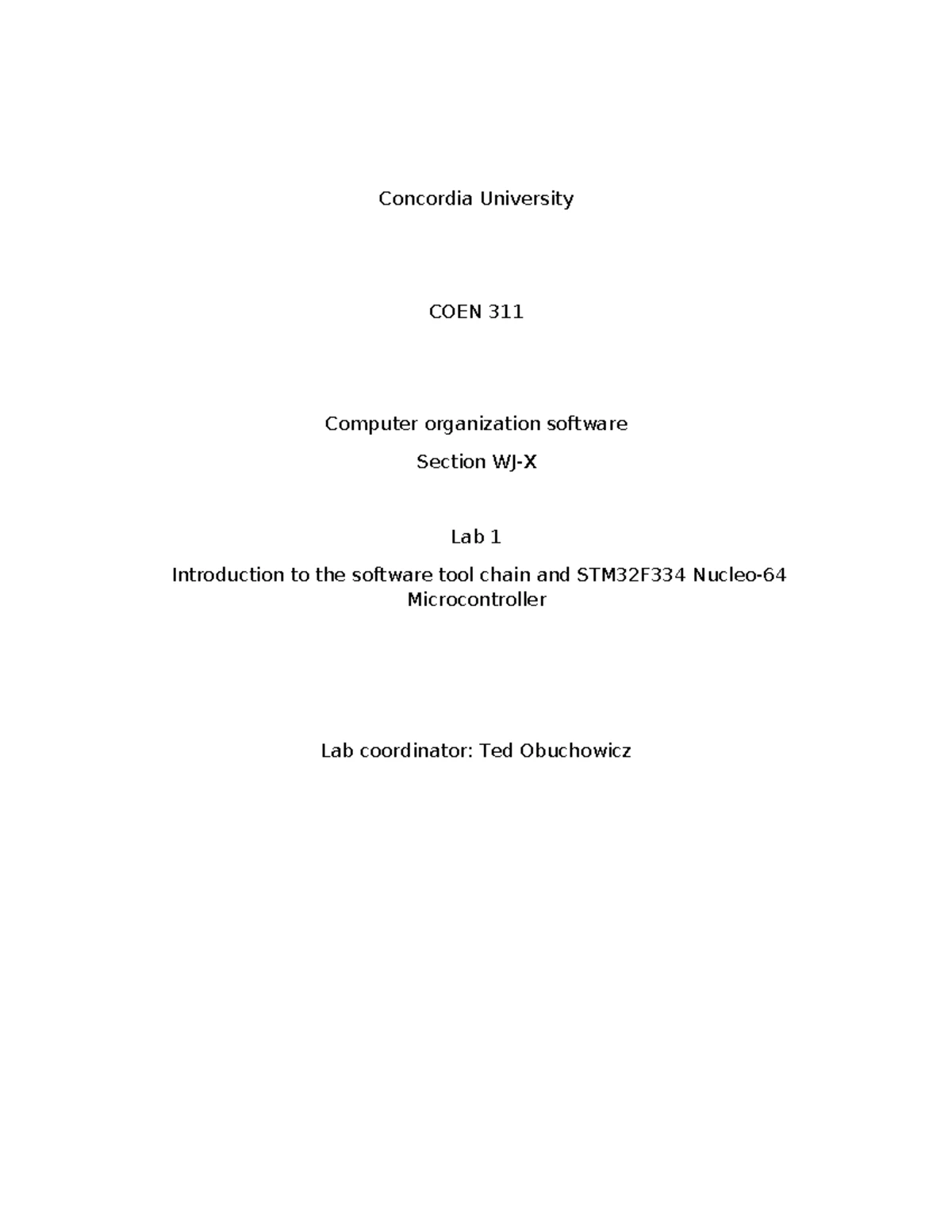 Lab 3: ARM Addressing Modes & 2-D Arrays - COEN 311 - Studocu