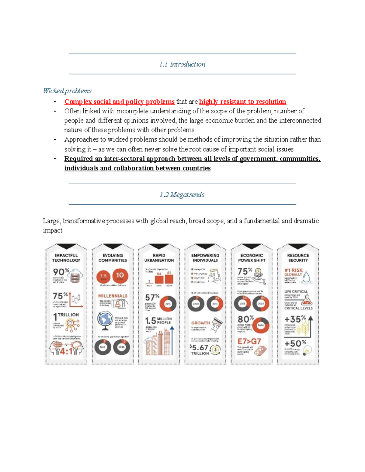 BUSS1000 Lecture Notes on Wicked Problems and Business Strategies - Studocu
