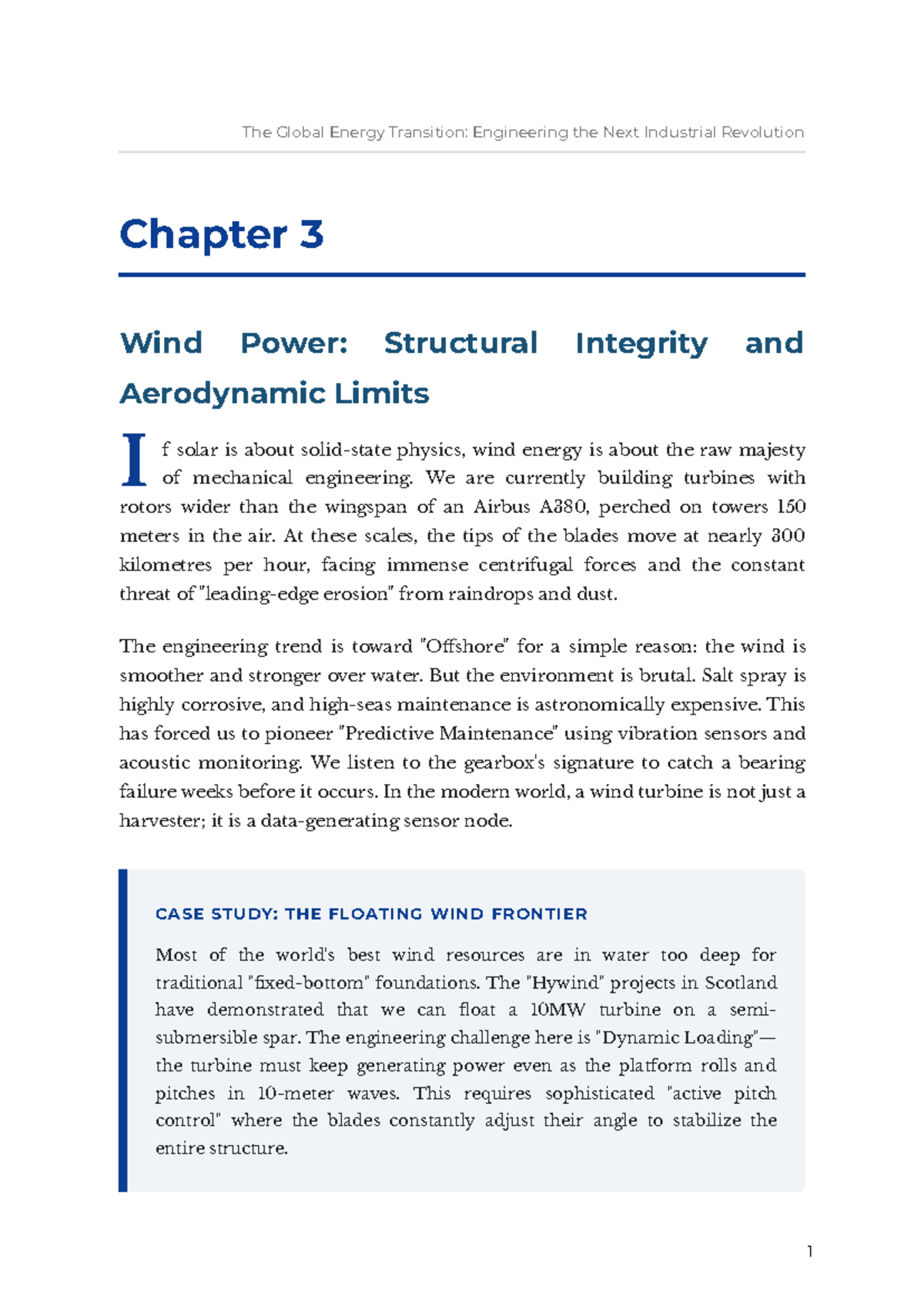 Energy Transition: Ch 3 Wind Power - Structural Integrity ...